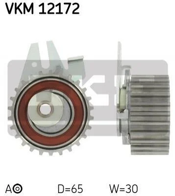 <strong>FIAT Ролик натяжителя ремня BRAVO 2.0 20V 95-01 SKF VKM 12172 (фото 1)</strong>