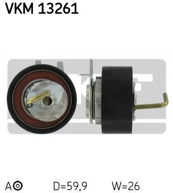 <strong>Ролик модуля натягувача ременя SKF VKM13261 (фото 1)</strong>