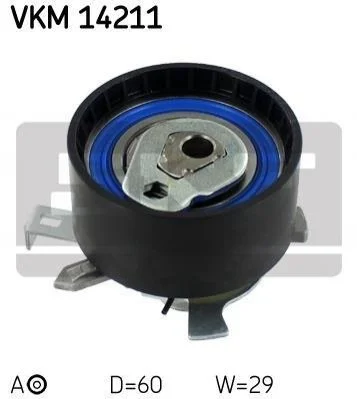<strong>Ролик модуля натягувача ременя SKF VKM 14211 (фото 1)</strong>