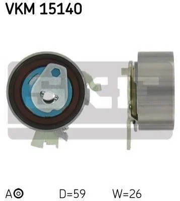 <strong>Ролик модуля натягувача ременя SKF VKM 15140 (фото 1)</strong>