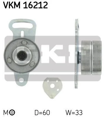 <strong>Ролик модуля натягувача ременя SKF VKM 16212 (фото 1)</strong>