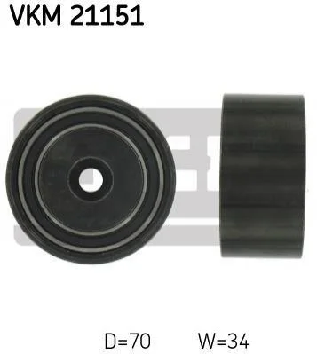 <strong>Обвідний ролик SKF VKM 21151 (фото 1)</strong>