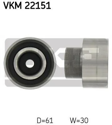 <strong>Ролик модуля натягувача ременя SKF VKM 22151 (фото 1)</strong>
