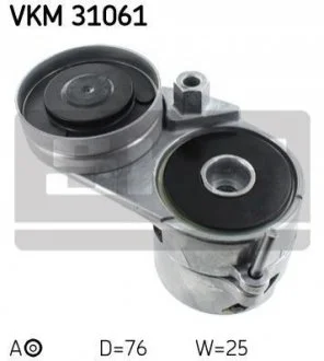 Роликовий модуль натягувача ременя для Audi, Volkswagen, Skoda SKF VKM 31061 фото товару