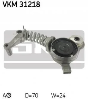 Ролик модуля натягувача ременя для SKF VKM 31218 фото товару