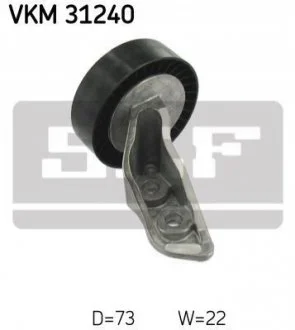 Обвідний ролик для Audi, Volkswagen SKF VKM 31240 фото товару