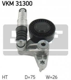 Натяжний ролик для Audi, Volkswagen, Skoda, Seat SKF VKM 31300 фото товару