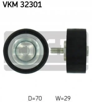 Ролик модуля натягувача ременя для Fiat SKF VKM 32301 фото товару