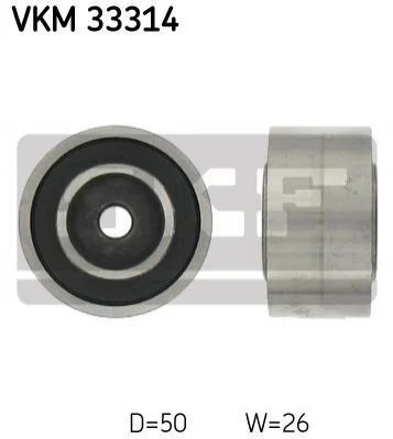 <strong>Ролик модуля натягувача ременя SKF VKM 33314 (фото 1)</strong>