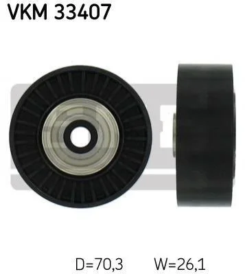 <strong>Ролик модуля натягувача ременя SKF VKM 33407 (фото 1)</strong>
