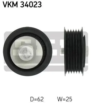 <strong>Ролик модуля натягувача ременя SKF VKM 34023 (фото 1)</strong>