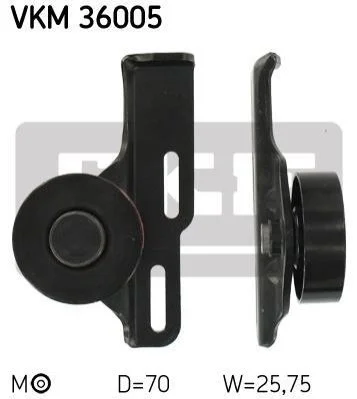 <strong>Ролик модуля натягувача ременя SKF VKM 36005 (фото 1)</strong>