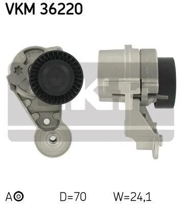 <strong>Роликовий модуль натягувача ременя SKF VKM 36220 (фото 1)</strong>