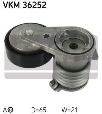 <strong>Роликовий модуль натягувача ременя SKF VKM 36252 (фото 1)</strong>