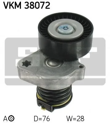 <strong>Натяжний ролик SKF VKM38072 (фото 1)</strong>