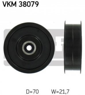 Паразитний / провідний ролик, поліклиновий ремінь SKF VKM38079 (фото 1)