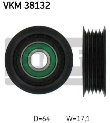<strong>Ролик модуля натягувача ременя SKF VKM 38132 (фото 1)</strong>