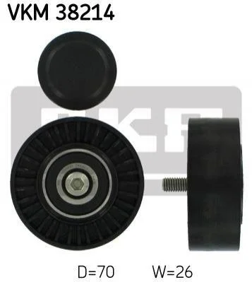 <strong>BMW Ролик паразитный E81/90/91/92 318-335d SKF VKM 38214 (фото 1)</strong>
