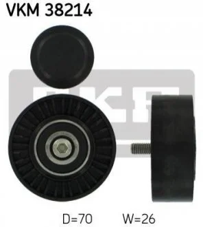 BMW Ролик паразитный E81/90/91/92 318-335d для BMW, Alpina SKF VKM 38214 фото товару