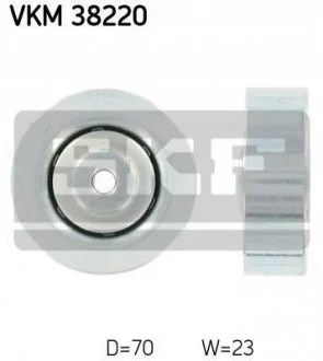 Ролик модуля натягувача ременя для Opel, BMW, Vauxhall SKF VKM 38220 фото товару