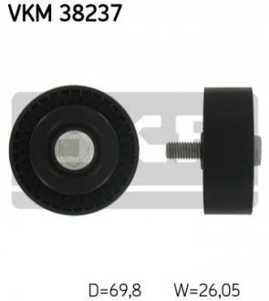 Ролик модуля натягувача ременя для BMW SKF VKM 38237 фото товару