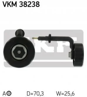 Натяжний пристрій, клинового реміня (Вир-во) для SKF VKM 38238 фото товару