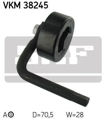 <strong>Ролик модуля натягувача ременя SKF VKM 38245 (фото 1)</strong>