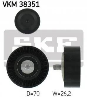 Ролик модуля натягувача ременя для SsangYong SKF VKM 38351 фото товару