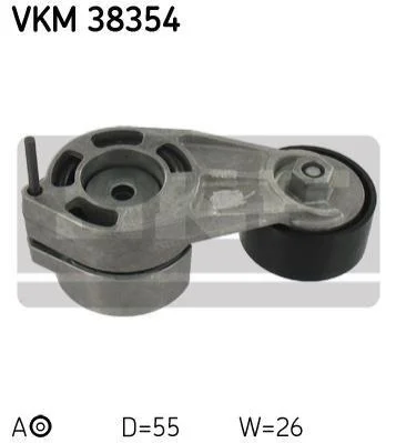 <strong>Роликовий модуль натягувача ременя SKF VKM 38354 (фото 1)</strong>