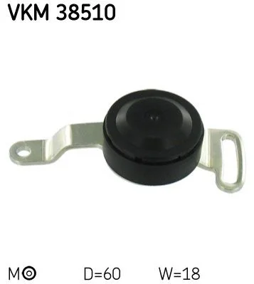 <strong>Роликовий модуль натягувача ременя SKF VKM 38510 (фото 1)</strong>