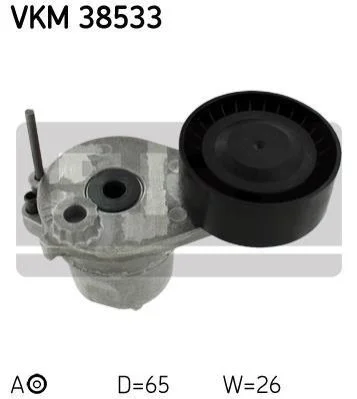 <strong>Ролик модуля натягувача ременя SKF VKM 38533 (фото 1)</strong>