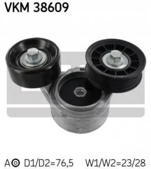 Ролик натяжний для SKF VKM 38609 фото товару
