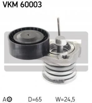 Роликовий модуль натягувача ременя для Chevrolet, Opel, Vauxhall, Daewoo SKF VKM 60003 фото товару