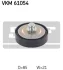 <strong>Обводний ролик SKF VKM61054 (фото 1)</strong>