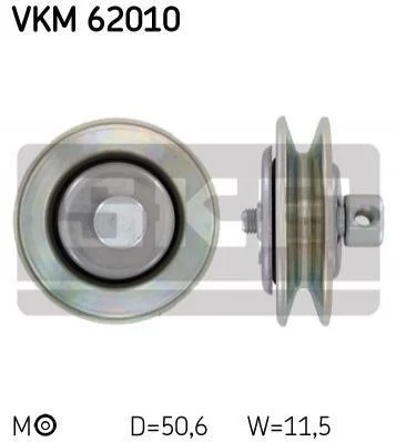 <strong>Натяжний ролик SKF VKM 62010 (фото 1)</strong>