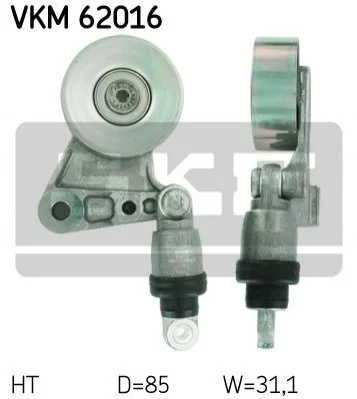 <strong>Роликовий модуль натягувача ременя SKF VKM62016 (фото 1)</strong>