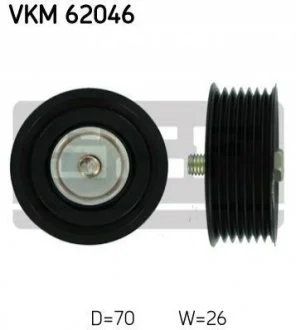 Ролик модуля натягувача ременя для Fiat, Infiniti, Nissan SKF VKM 62046 фото товару