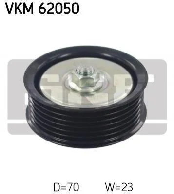 <strong>Паразитний / провідний ролик, поліклиновий ремінь SKF VKM62050 (фото 1)</strong>