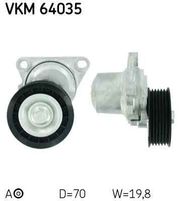 <strong>Натяжний ролик SKF VKM 64035 (фото 1)</strong>