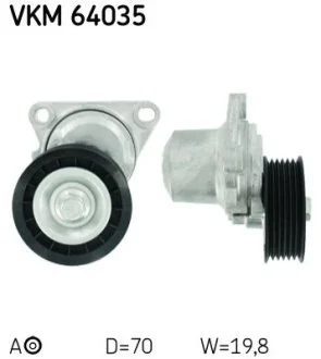 Натяжний ролик для Mazda, Ford SKF VKM 64035 фото товару