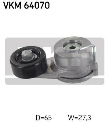 <strong>Роликовий модуль натягувача ременя SKF VKM 64070 (фото 1)</strong>