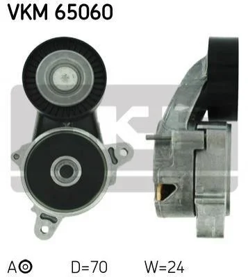 <strong>Роликовий модуль натягувача ременя SKF VKM 65060 (фото 1)</strong>