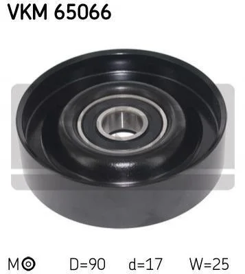<strong>Обвідний ролик SKF VKM 65066 (фото 1)</strong>