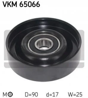 Обвідний ролик для SKF VKM 65066 фото товару