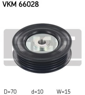 <strong>Ролик модуля натягувача ременя SKF VKM 66028 (фото 1)</strong>