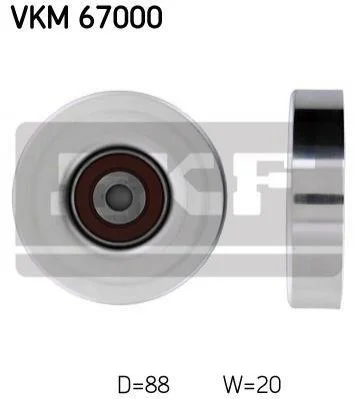 <strong>Ролик модуля натягувача ременя SKF VKM 67000 (фото 1)</strong>