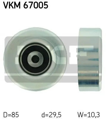 <strong>Ролик модуля натягувача ременя SKF VKM67005 (фото 1)</strong>