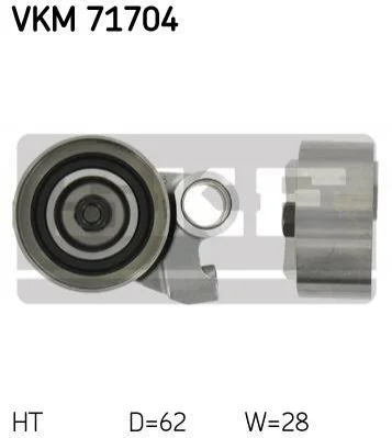 <strong>Ролик модуля натягувача ременя SKF VKM 71704 (фото 1)</strong>