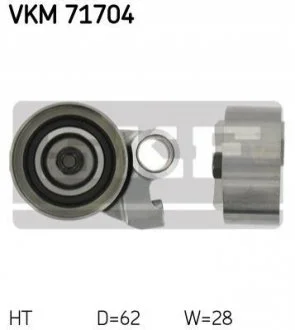 Ролик модуля натягувача ременя для Toyota SKF VKM 71704 фото товару
