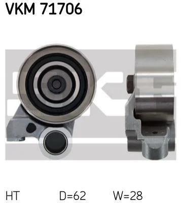 <strong>TOYOTA Натяжной ролик Land Cruiser 3.0TD -02 SKF VKM 71706 (фото 1)</strong>